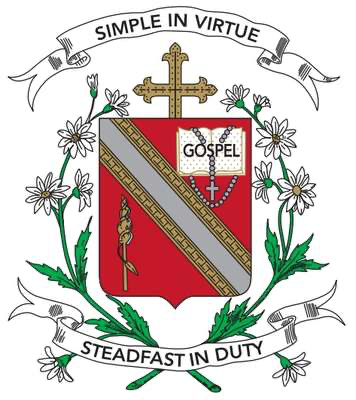 CHIJ Our Lady Queen of Peace crest